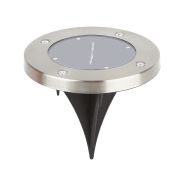 ERAST040-08 ЭРА Садовый светильник на солнечной батарее, сталь, пластик 13 см (40/1440)