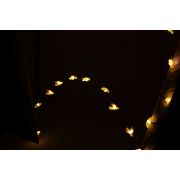 ERASG024-03 ЭРА Садовая гирлянда Пчелки на солнечной батарее, 5,8 м (24/432)