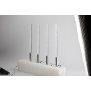 ERASF024-22 ЭРА Садовый светильник Пузырьки на солнечной батарее, 4 шт 53 см (24/240)