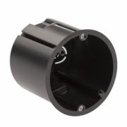 Коробка установочная ЭРА KUP-73-73-m-black для полых стен саморезы металлические лапки черная IP20*