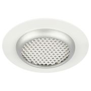 Встраиваемый светильник алюминиевый ЭРА KL109 WH/SL MR16 GU5.3 белый/серебро матовый