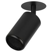 Встраиваемый светильник алюминиевый ЭРА KL106 BK MR16 GU10 черный матовый