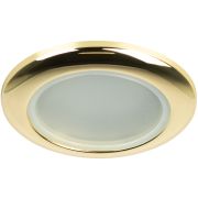 Светильник встраиваемый влагозащищенный ЭРА WR1 GD под лампу MR16 GU5.3 золото