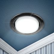 Светильник встраиваемый ЭРА KL35 BK /1 (к) под лампу GX53 черный термокольцо в комплекте