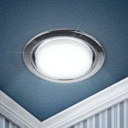 Светильник встраиваемый ЭРА KL35 CН-10 /1 под лампу GX53 хром набор 10 шт