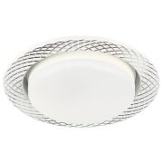 Встраиваемый светильник под лампу GX53 ЭРА KL 76 AL/WH/1 точечный белый