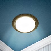 Светильник встраиваемый ЭРА KL70 SBK под лампу GX53 черный