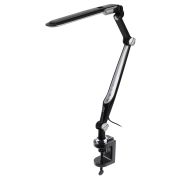 Настольный светильник ЭРА NLED-496-12W-BK светодиодный на струбцине черный