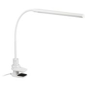 Настольный светильник ЭРА NLED-509-8W-W светодиодный на струбцине белый