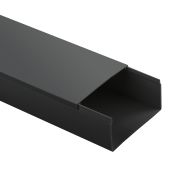 Кабель-канал ЭРА KK-B-80-60 черный 80x60мм 8м