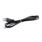 Шнур для бра ЭРА  UX-ШВВП-1,8m-B 1,8 м ШВВП 2x0,5мм2 черный