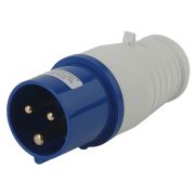 Вилка ЭРА V-16-2P-PE-IP44 переносная 013 2Р+РЕ 16А 220В IP44