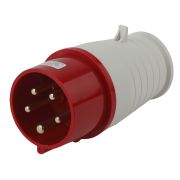 Вилка ЭРА V-16-3P-PE-N-IP44 переносная 015 3Р+РЕ+N 16А 380В IP44
