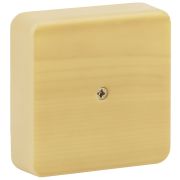 Распаячная коробка ЭРА BS-P-100-100-30 для кабель-канала сосна 100х100х30мм IP40