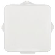 Распаячная коробка ЭРА KOR-65-65-50-4g открытой установки серая 65х65х50мм с гермовводами 4 вх. IP54