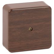 Распаячная коробка ЭРА BS-O-75-75-28 для кабель-канала дуб 75х75х28мм IP40