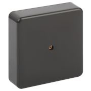 Распаячная коробка ЭРА BS-B-100-100-30 для кабель-канала черная 100х100х30мм IP40