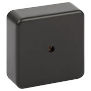 Распаячная коробка ЭРА BS-B-75-75-28 для кабель-канала черная 75х75х28мм IP40