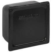 Коробка протяжная ЭРА Y-995-150-150-100-31 металлическая У-995 без уплотнителя 150х150х100мм черная IP31