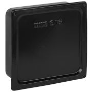 Коробка протяжная ЭРА Y-996-200-200-80-54 металлическая У-996 с уплотнителем 200х200х80мм черная IP54