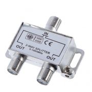 Сплиттер 2 ТВ «краб» под F разъем серебро 10/50/500