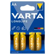 Элемент питания VARTA LR6/ 4BL LONGLIFE 4106 (4/72/400)