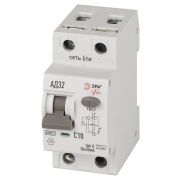 АВДТ 6кА ЭРА PRO D326E2C10A30 АД-32 электронное 1P+N C10 30мА тип A