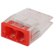 Клемма ЭРА NO-224-28 компактная серия 202 2 отверстия 0.5-2.5 мм2 упаковка 4 шт