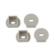 Набор заглушек ЭРА 1915-3B для профиля LF281 4 сквозные круглые (500/15000)