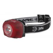 G3W Фонарь ЭРА налобный 3W LED, коллиматор, 3хААА, 4 режима, бл. (25/100)