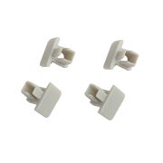 Набор заглушек ЭРА 1209-3 для профиля 1209 2шт глухие 2шт с отверстием