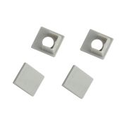 Набор заглушек ЭРА 5022-3 для профиля 5022, 4624, 5313(01) 3313, 3213, 5313(02) 2шт глухие 2шт с отверстием