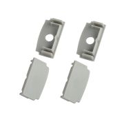 Набор заглушек ЭРА 6114-3 для профиля 6114 2шт глухие 2шт с отверстием