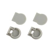 Набор заглушек ЭРА 1520-3 для профиля ЭРА 1520 2шт глухие 2шт с отверстием