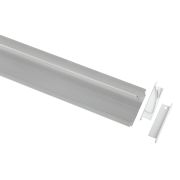 Комплект с врезным анодированным профилем ЭРА 6814 68х14мм 2м