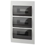 Корпус пластиковый встраиваемый ЭРА SIMPLE ЩРВ-П-36 IP41 прозрачная крышка белый