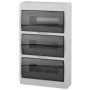 Корпус пластиковый навесной ЭРА SIMPLE ЩРН-П-36 IP41 прозрачная крышка белый