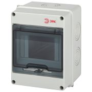 Корпус пластиковый навесной ЭРА SIMPLE КМПн-5 IP65 серый
