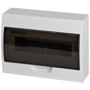 Корпус пластиковый навесной ЭРА SIMPLE ЩРН-П-12 IP41 без шин прозрачная крышка белый