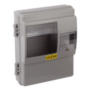 Корпус пластиковый навесной ЭРА ЩУРн-П 1/4 (КДЕ-1) (290х240х110) IP54 серый