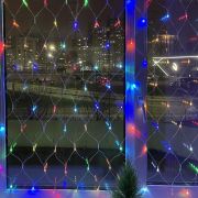 ENIS-01R ЭРА Гирлянда LED Сеть 1,8 м*1,5 м RGB, 220V, IP20 (60/720)