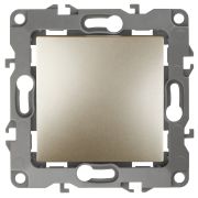 12-1101-04 ЭРА Выключатель, 10АХ-250В, IP20, Эра12, шампань (10/100/3200)