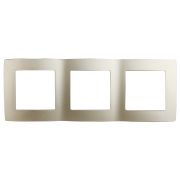 12-5003-04 ЭРА Рамка на 3 поста, Эра12, шампань (15/150/2400)