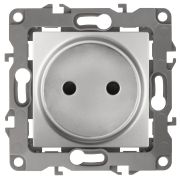 Розетка ЭРА Серия 12 12-2105-03 2P 16A-250В IP20 алюминий