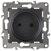 Розетка ЭРА Серия 12 12-2105-05 2P 16A-250В IP20 антрацит