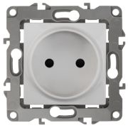 Розетка ЭРА Серия 12 12-2005-01 двойная без заземления 2P 16A-250В IP20 без м.лапок белый