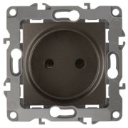 Розетка ЭРА Серия 12 12-2105-13 2P 16A-250В IP20 бронза