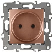 Розетка ЭРА Серия 12 12-2105-14 2P 16A-250В IP20 медь