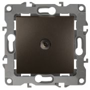 12-3101-13 ЭРА Розетка TV одиночная, IP20, Эра12, бронза (10/100/3200)