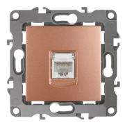 Розетка ЭРА Серия 12 12-3107-14 информационная RJ45 IP20 медь